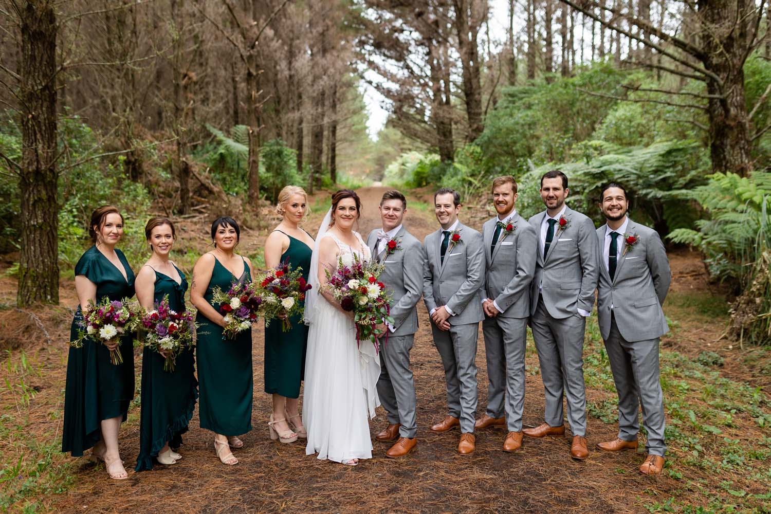 Vibrant Forest Wedding at Kumeu Valley Estate