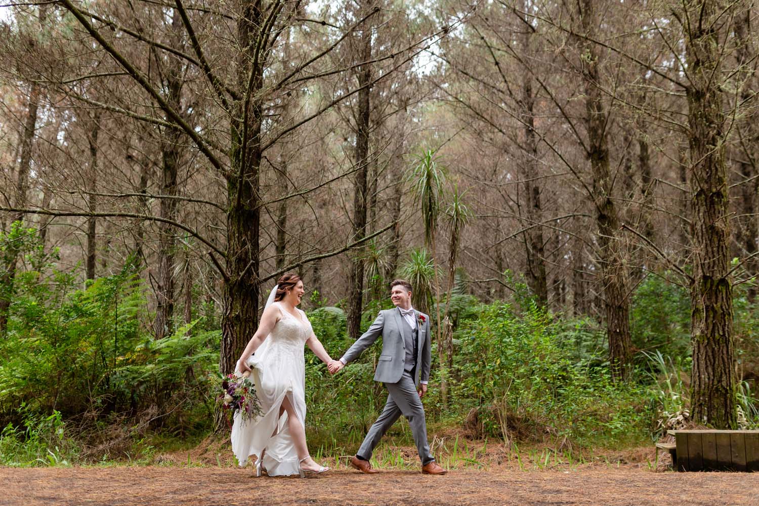 Vibrant Forest Wedding at Kumeu Valley Estate