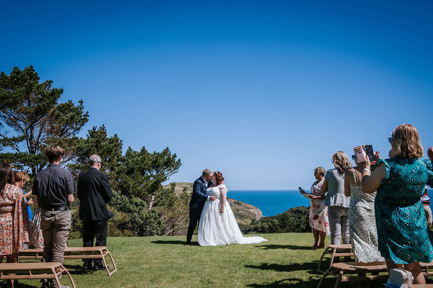 Intimate Beach Wedding at Muriwai