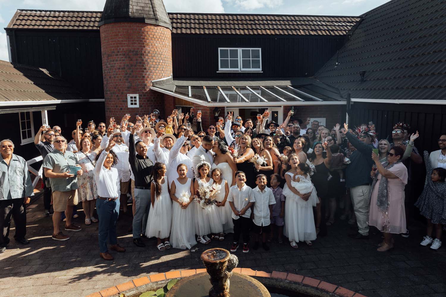 Exciting Wellington Lodge Wedding