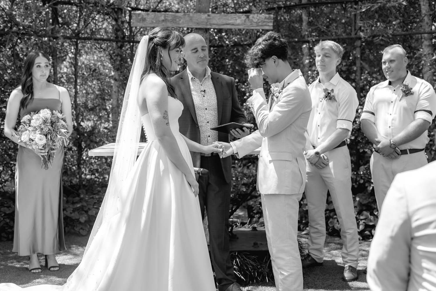 Captivating Garden Wedding at TreeChurch and Gardens