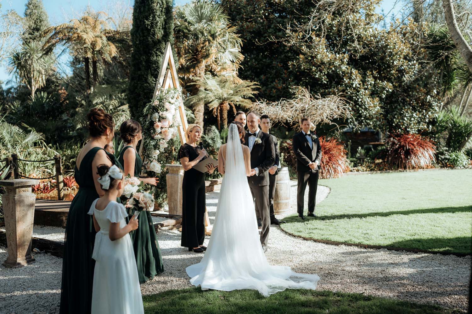 Classic Vineyard Wedding in Auckland