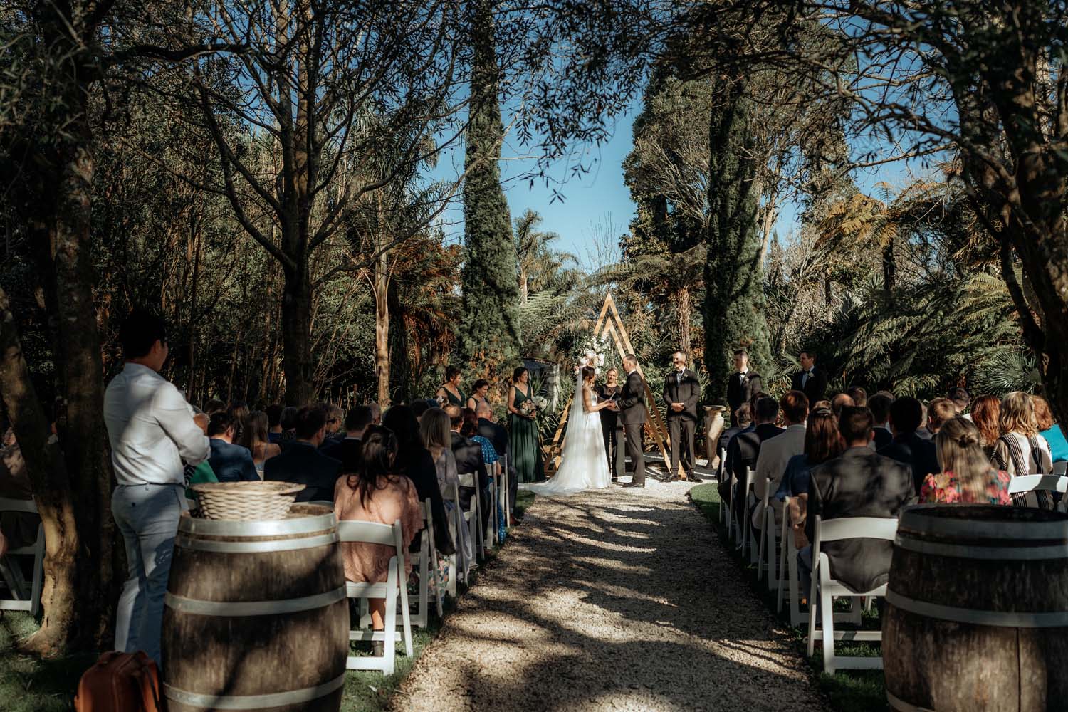 Classic Vineyard Wedding in Auckland