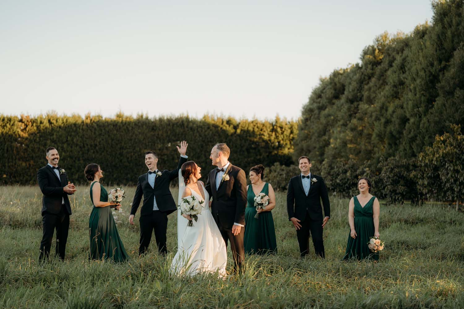 Classic Vineyard Wedding in Auckland