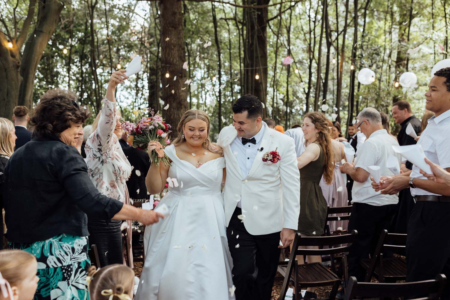 Charming Outdoor Wedding at Meadowood House