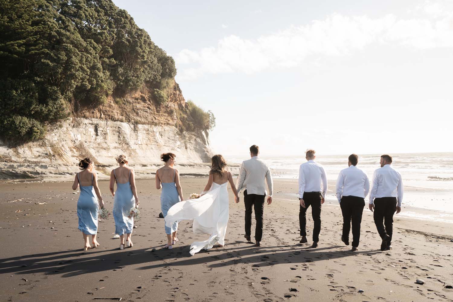 Beautiful Beach Wedding in Taranaki