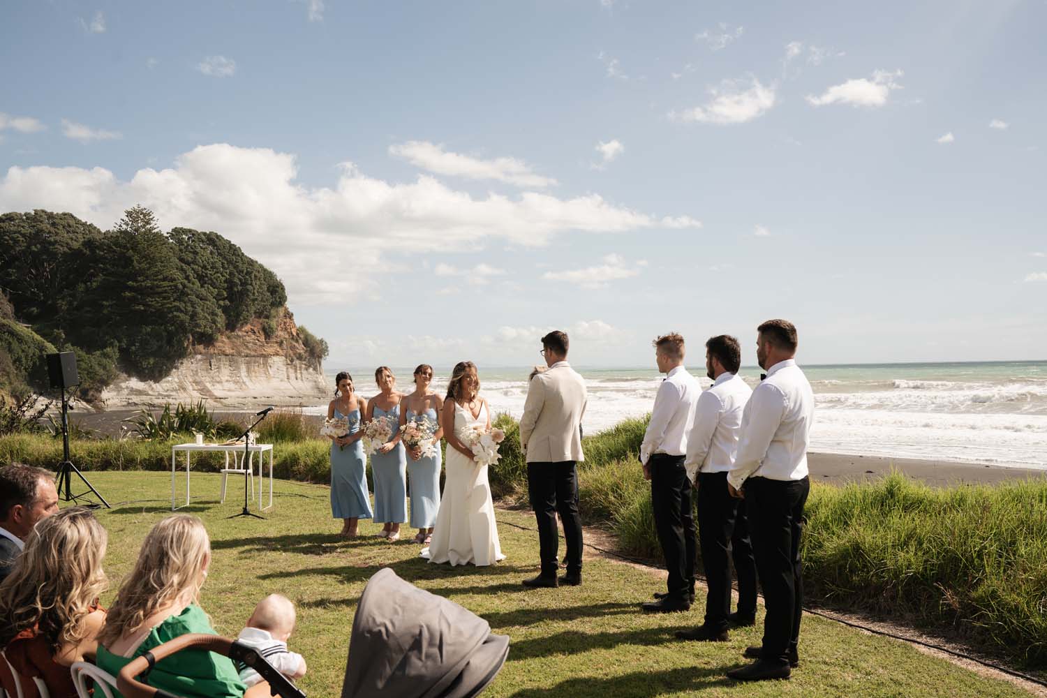 Beautiful Beach Wedding in Taranaki