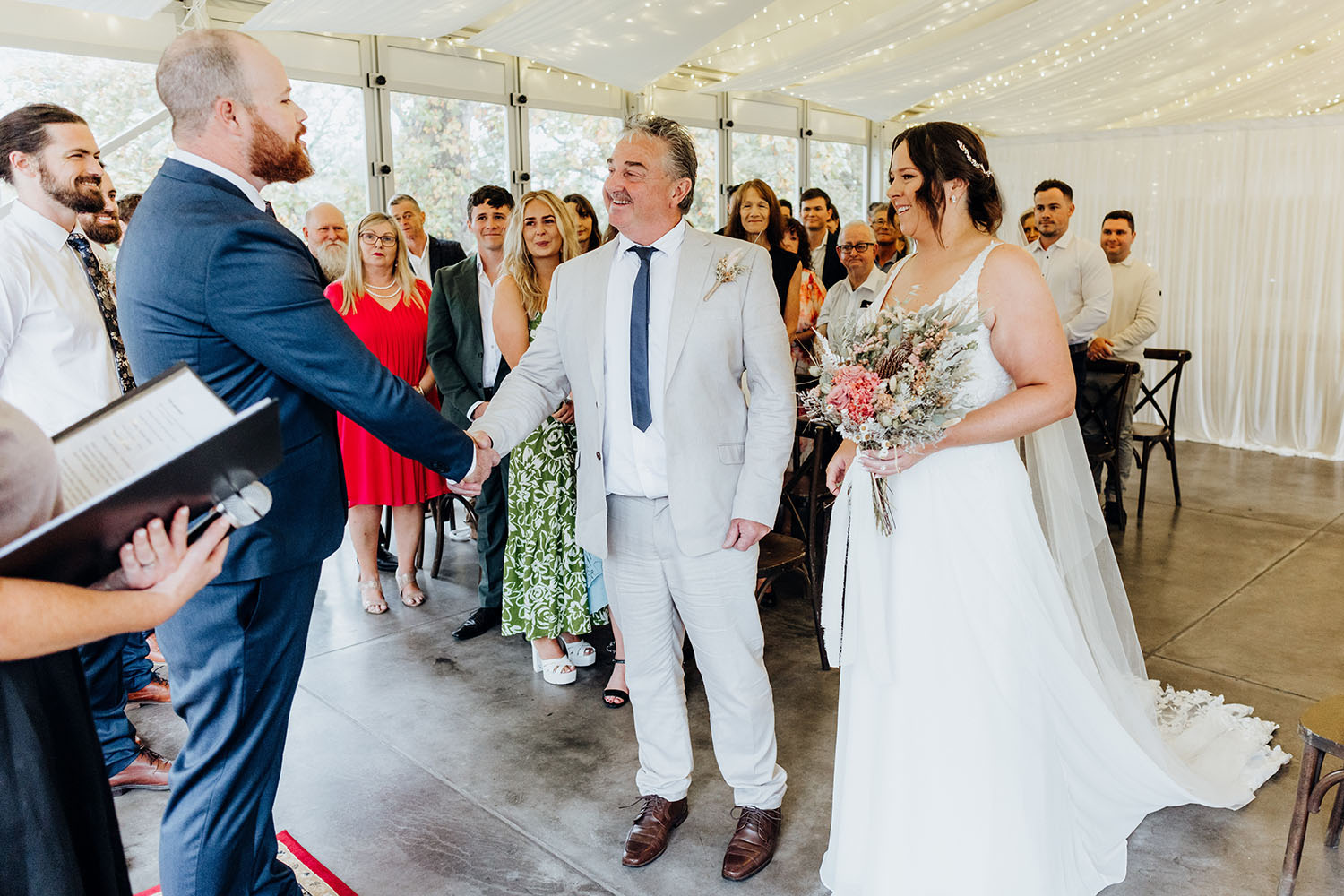 Tranquil Garden Wedding in Waihi