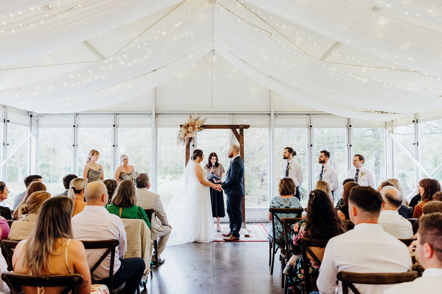 Tranquil Garden Wedding in Waihi