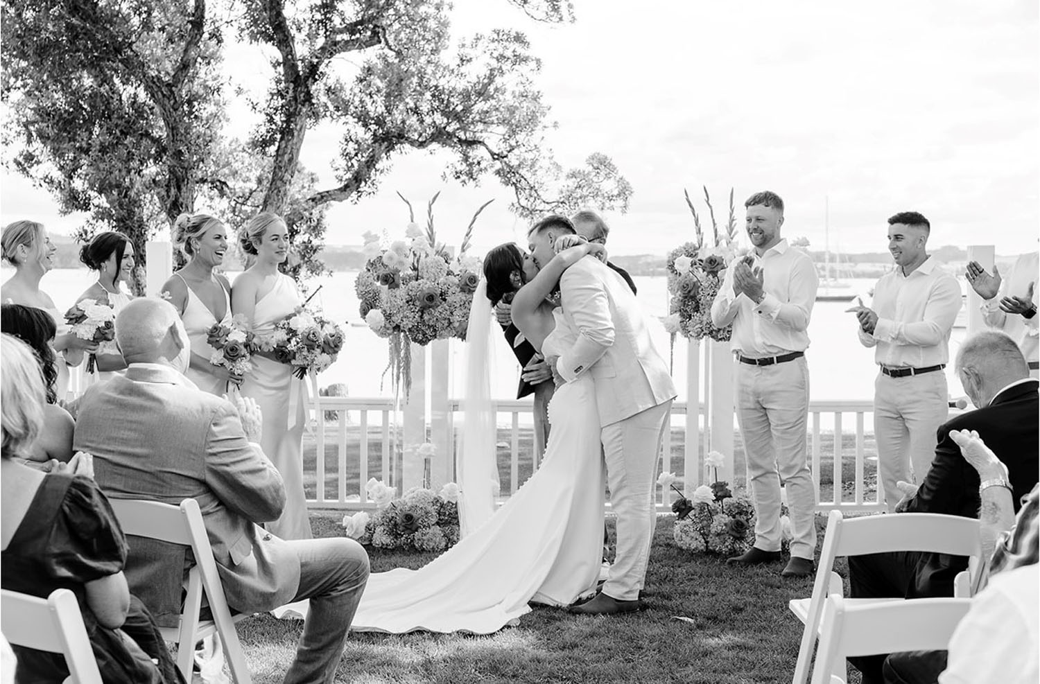 Scenic Waterfront Wedding in the Bay of Islands