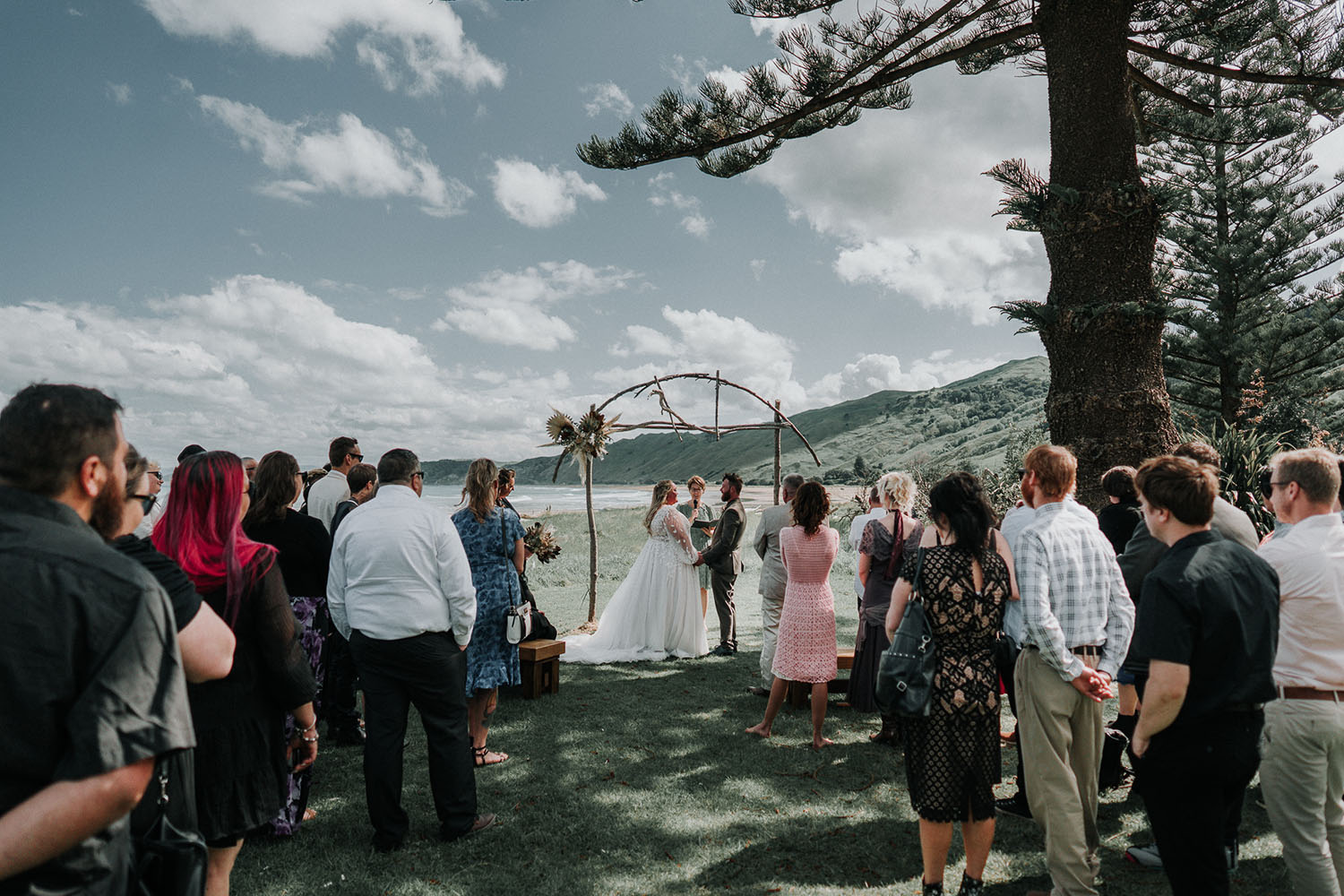 Dreamy Beach Wedding in Gisborne