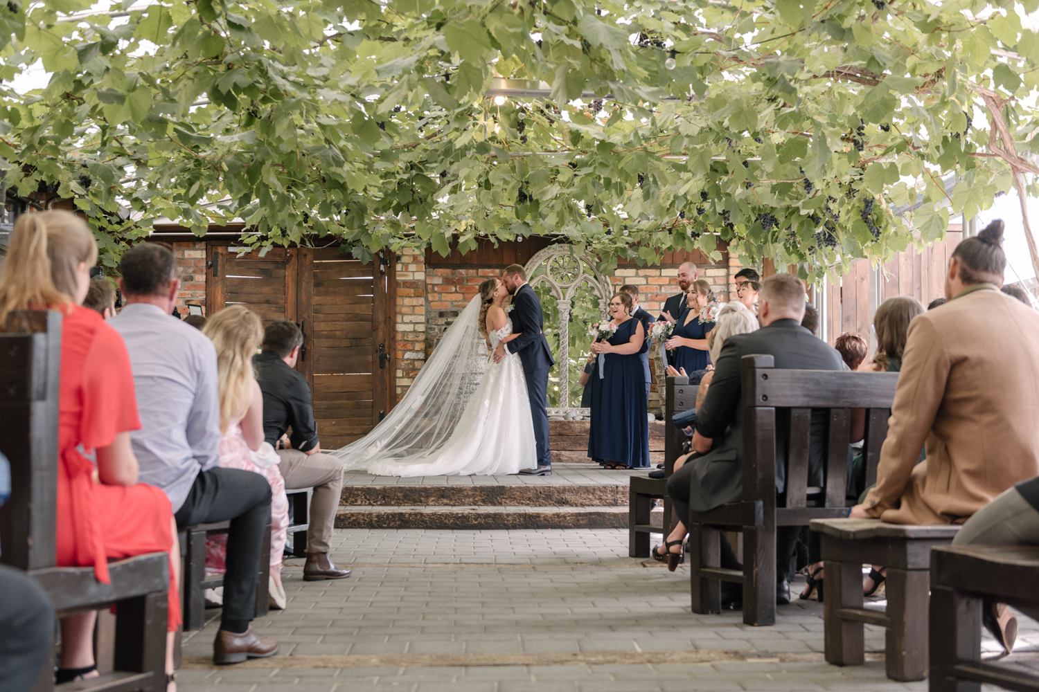 Whimsical Vineyard Wedding at Vilagrad Winery
