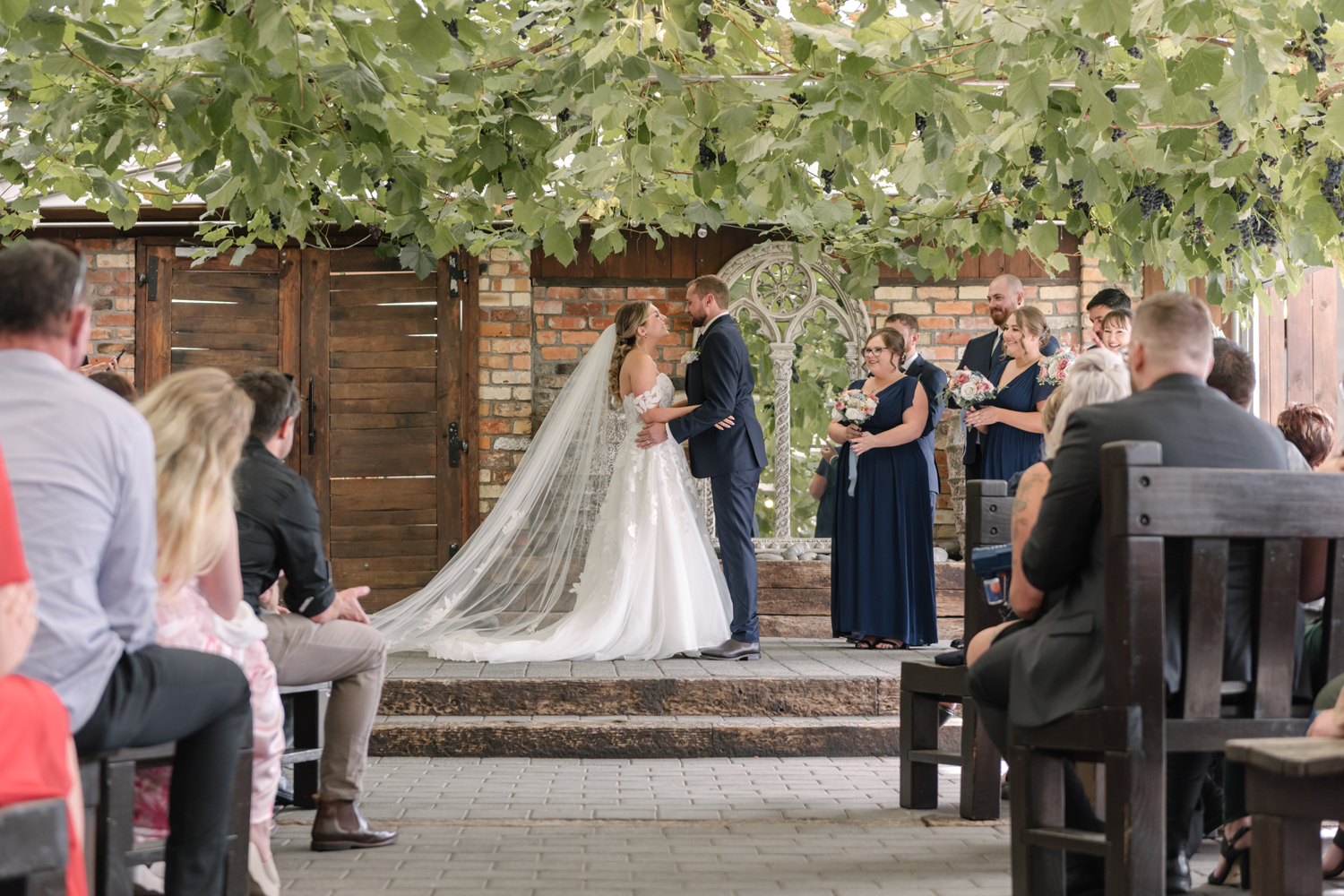 Whimsical Vineyard Wedding at Vilagrad Winery