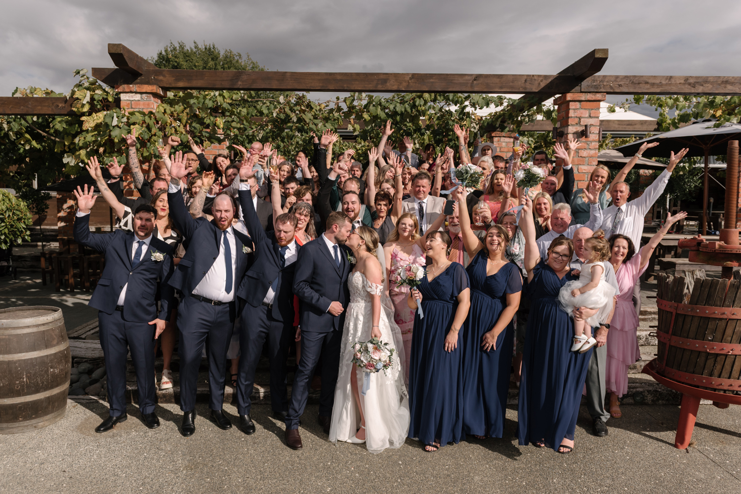 Whimsical Vineyard Wedding at Vilagrad Winery