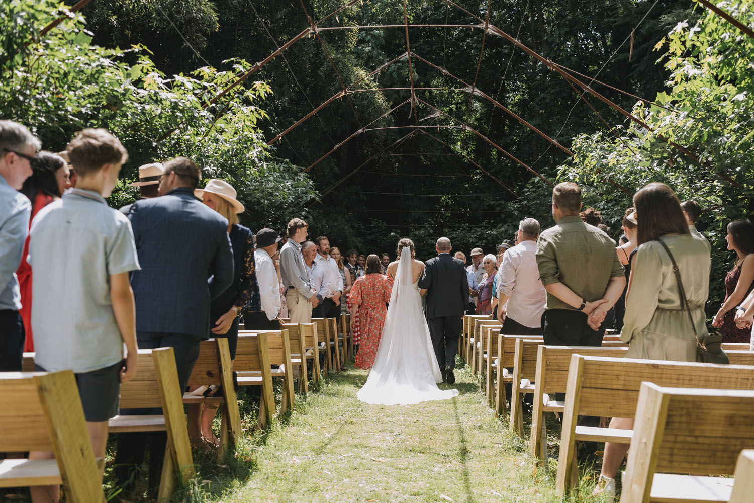Charming Garden Wedding at the Black Walnut