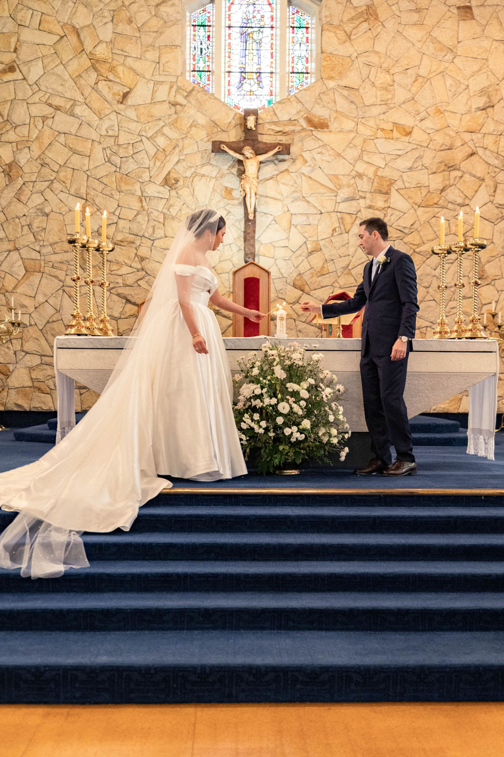 Classic Church and Garden Wedding in Christchurch