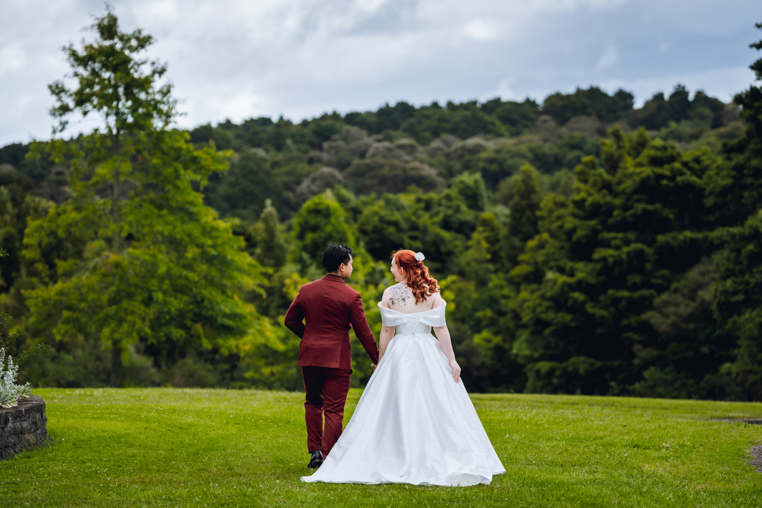 Intimate Garden Wedding in Auckland
