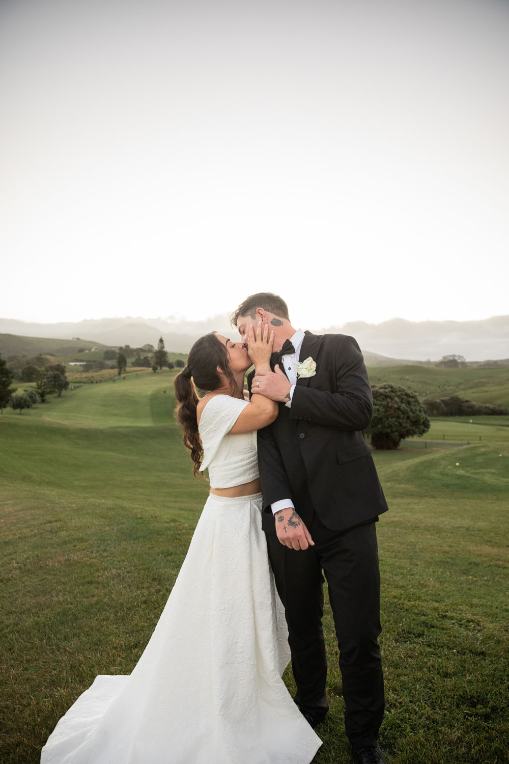 Fun and Cheerful Golf Club Wedding in Raglan