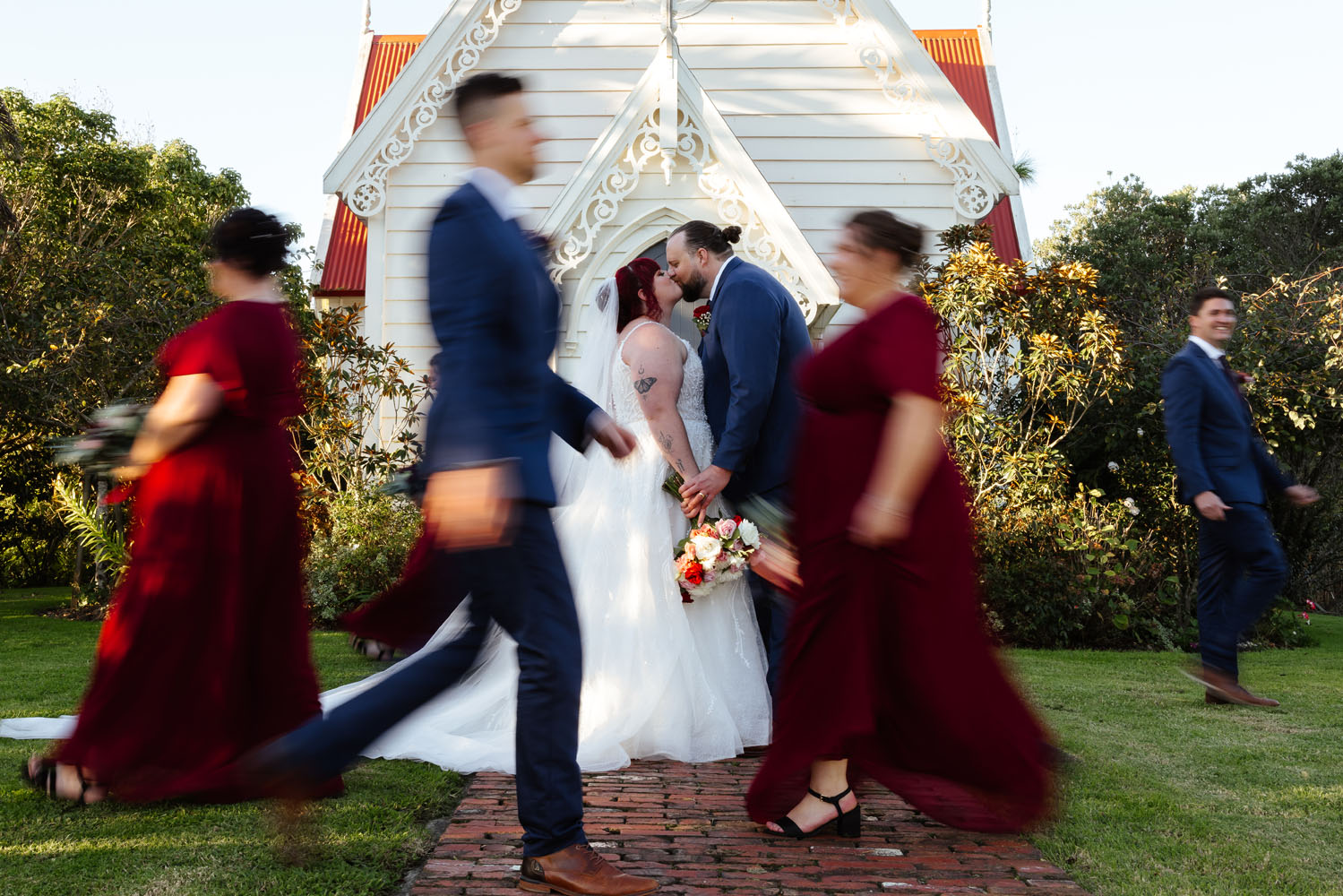Vibrant Outdoor Wedding at The Stables Matakana