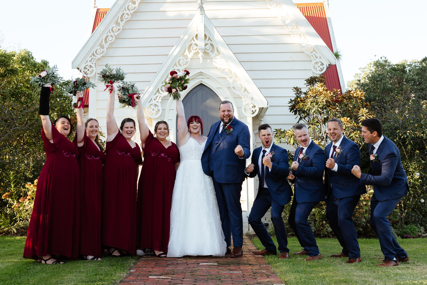 Vibrant Outdoor Wedding at The Stables Matakana