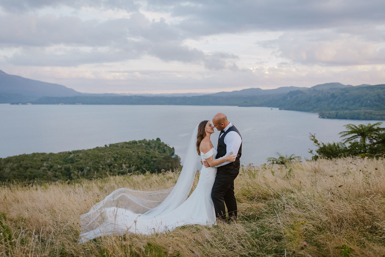 Breathtaking Lake Wedding at The Black Barn