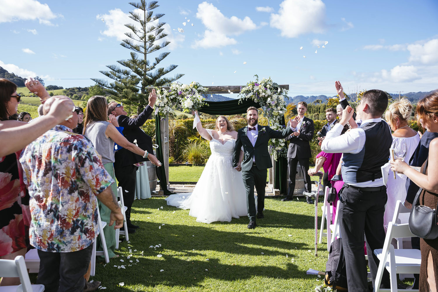 Beautiful Outdoor Wedding at The Stables 