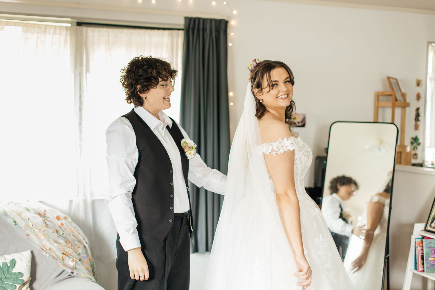Whimsical and Joyful Wedding in Auckland