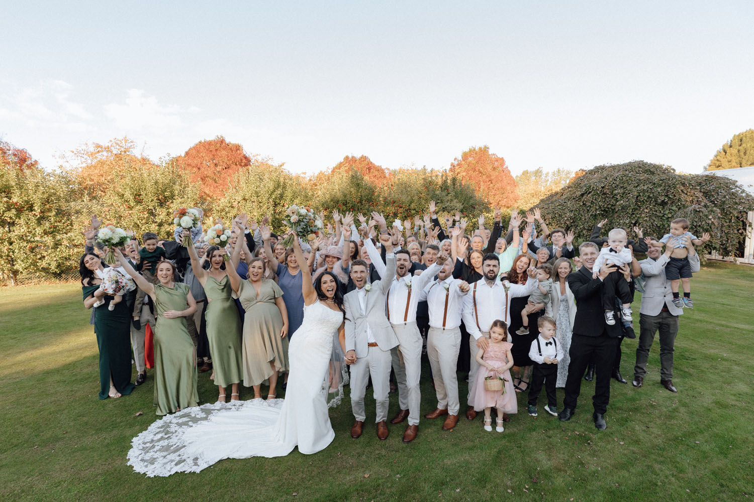 Bubbly and Fun Garden wedding in Masterton Bubbly and Fun Garden wedding in Masterton