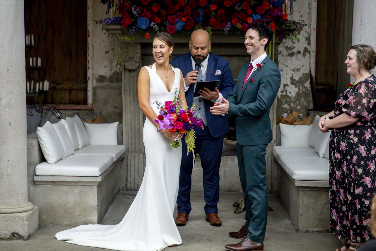 Cheerful Auckland Wedding at Mantells
