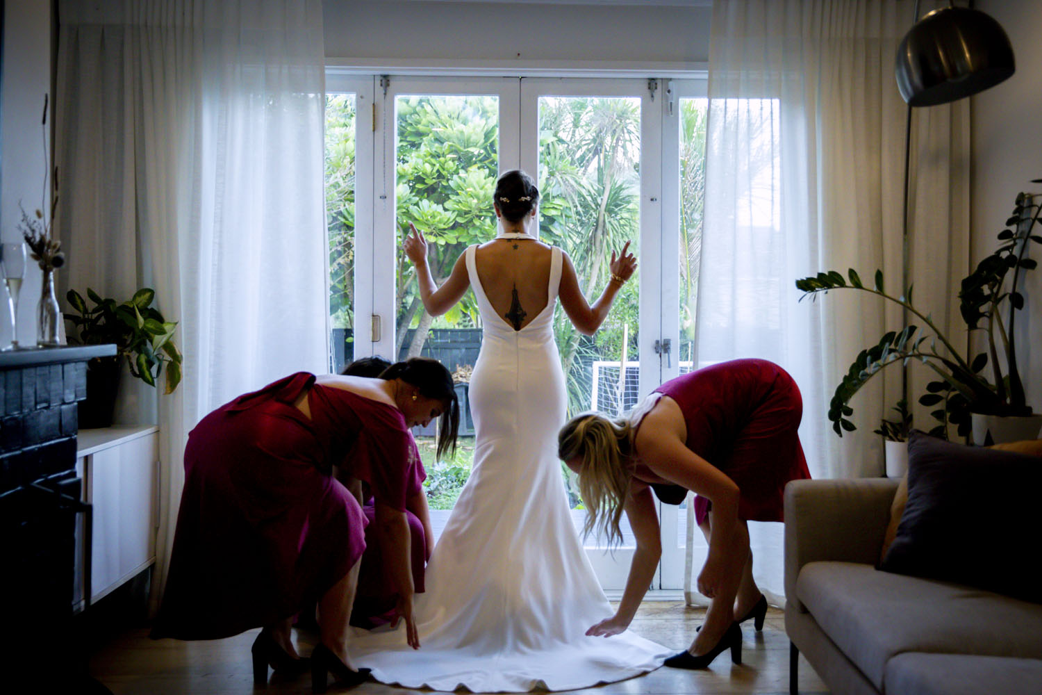 Cheerful Auckland Wedding at Mantells