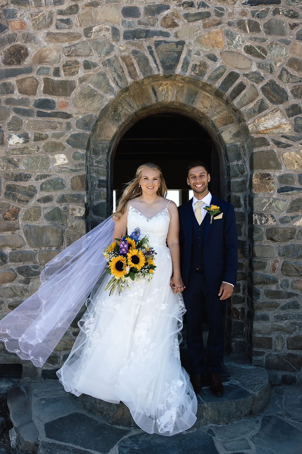Intimate & Dreamy Church Wedding at Lake Tekapo