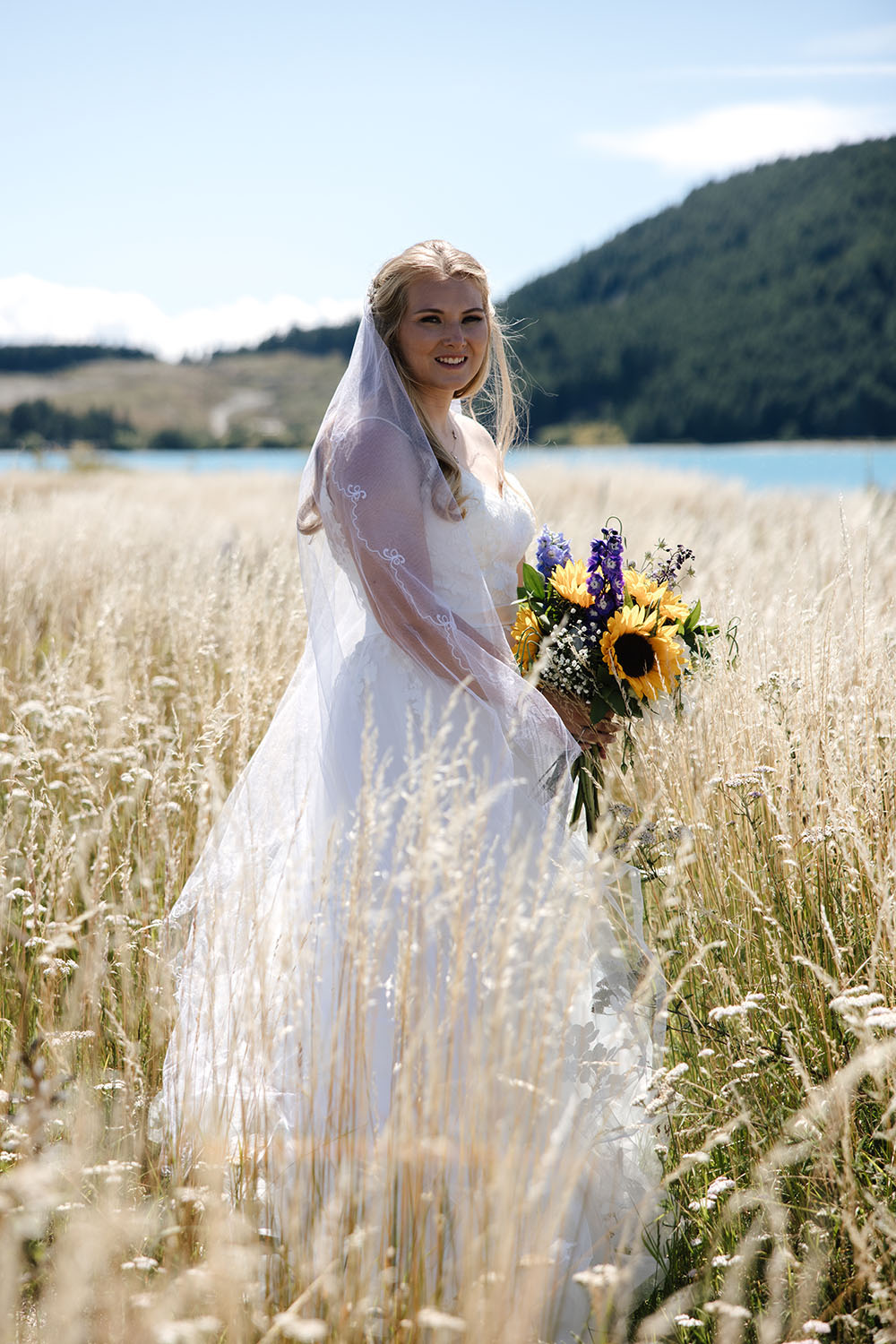 Intimate & Dreamy Church Wedding at Lake Tekapo