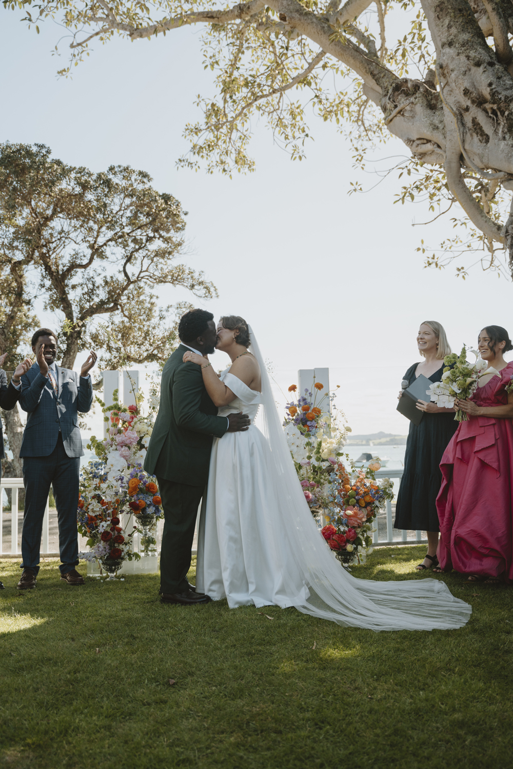 Blissful Waterfront Hotel Wedding in the Bay of Islands