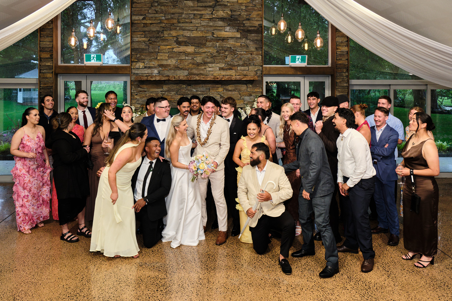 A Fun Estate Wedding at Markovina