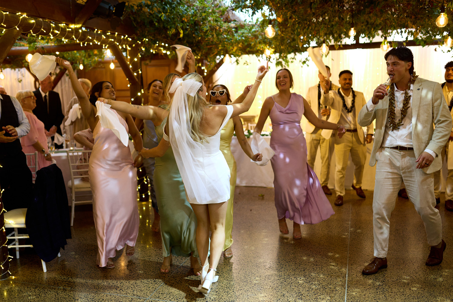 A Fun Estate Wedding at Markovina