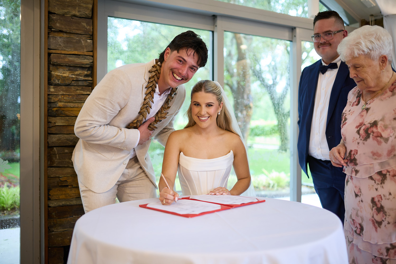 A Fun Estate Wedding at Markovina