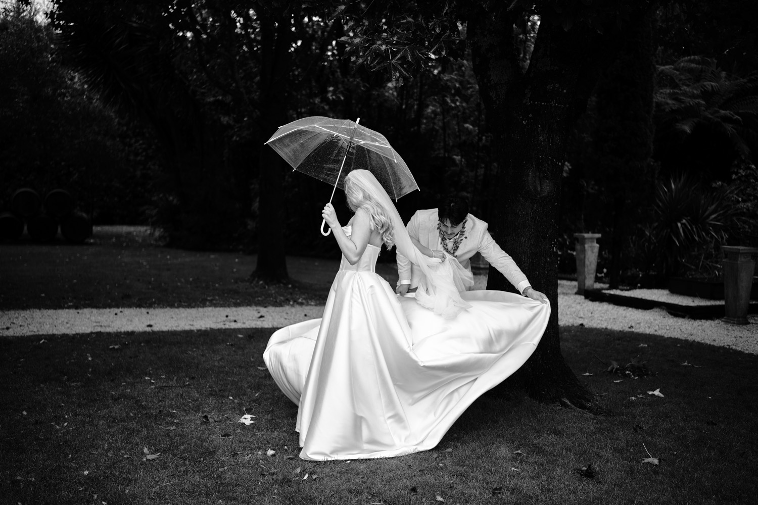 A Fun Estate Wedding at Markovina