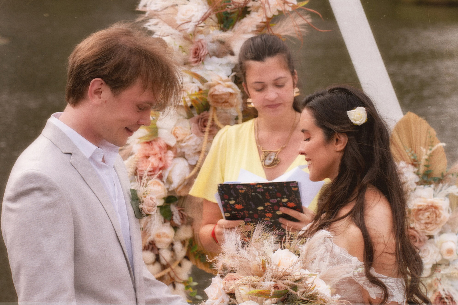 Enchanting Outdoor Auckland Wedding