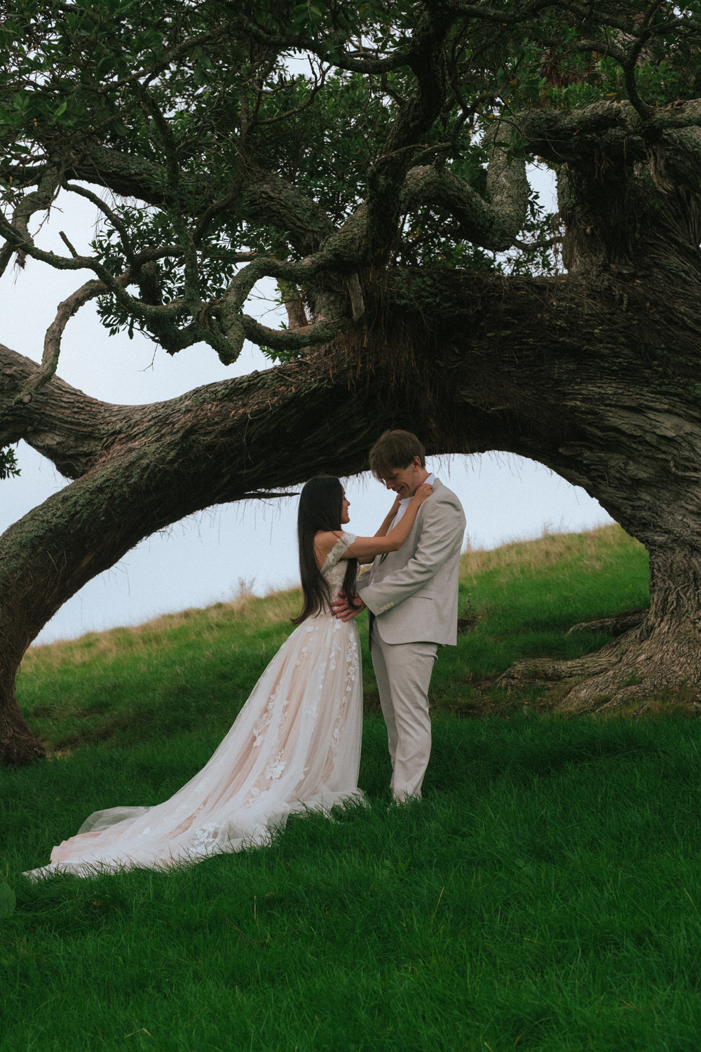 Enchanting Outdoor Auckland Wedding