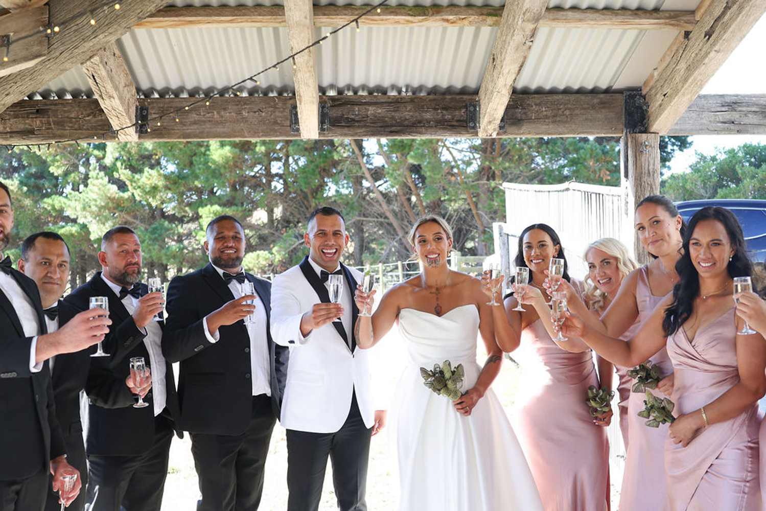 A Memorable Wedding at Ohariu Farm