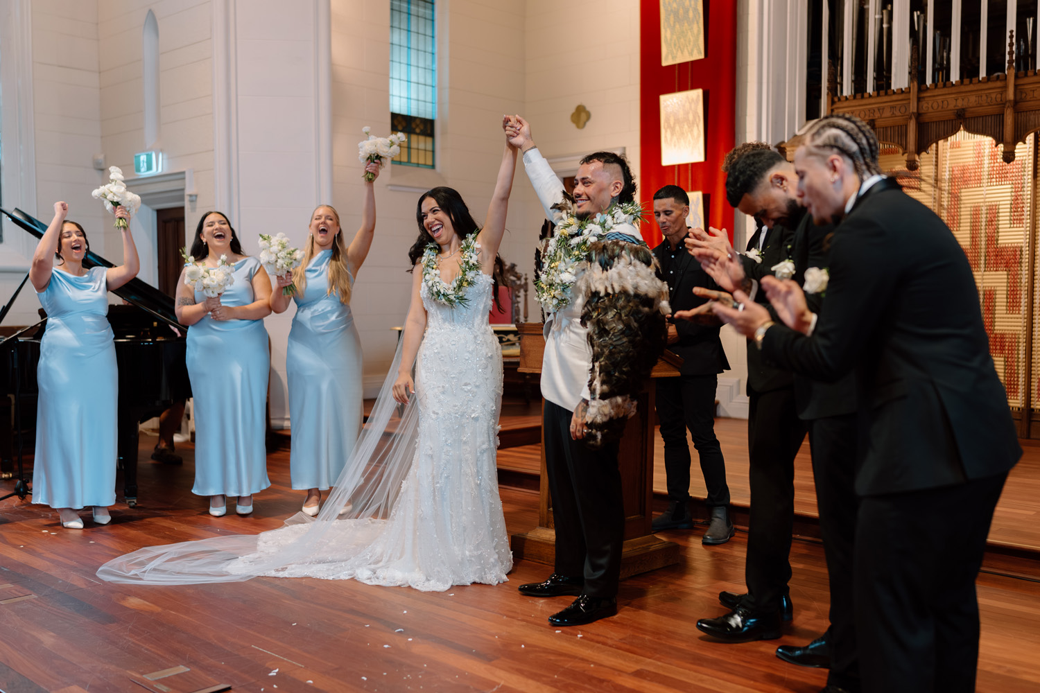 A Magical Wedding Day in Auckland