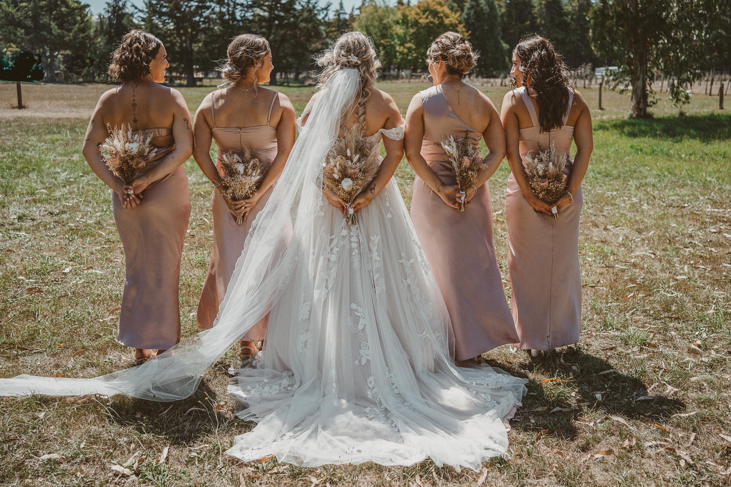 A Joyful Outdoor Wedding on the Family Farm