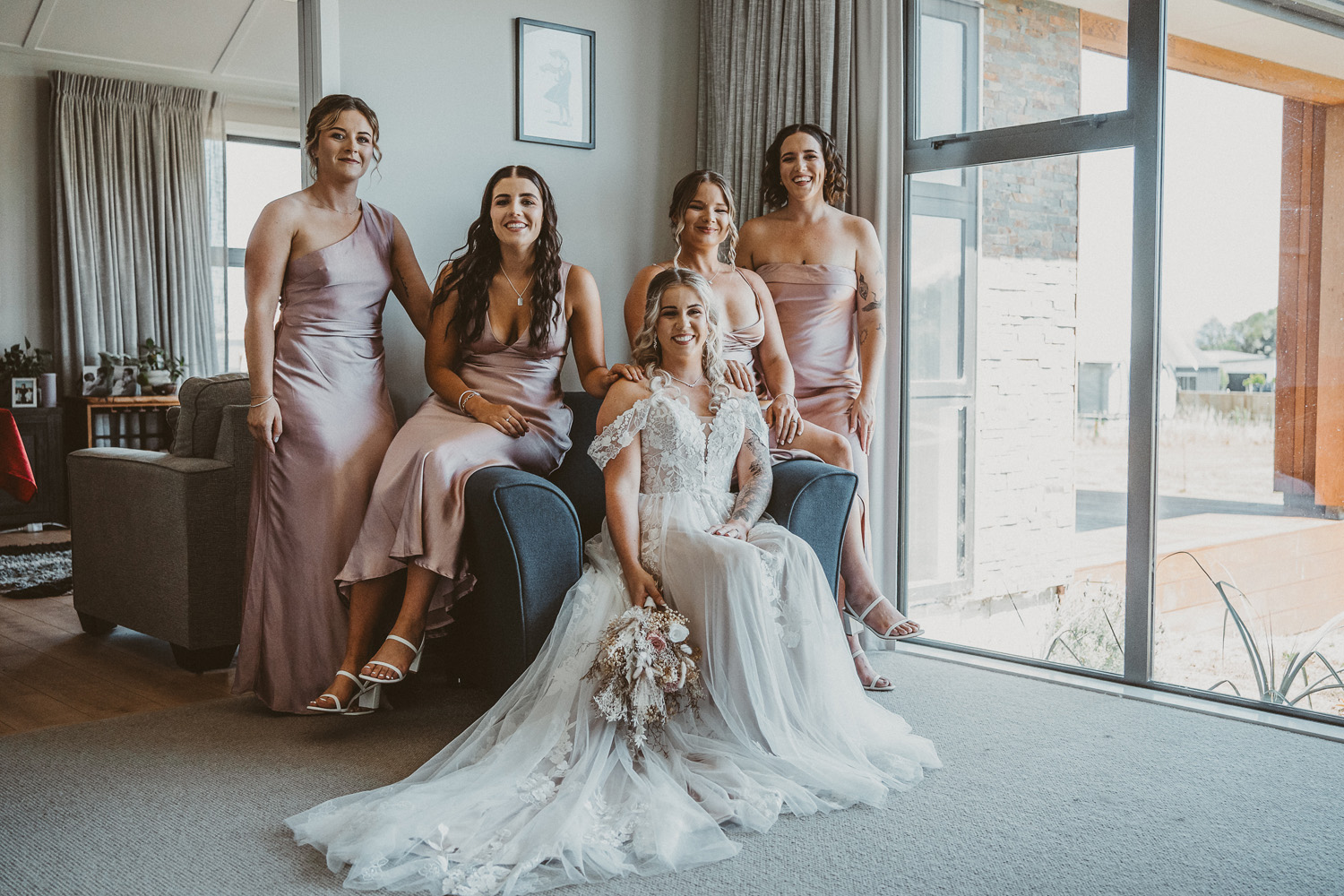 A Joyful Outdoor Wedding on the Family Farm