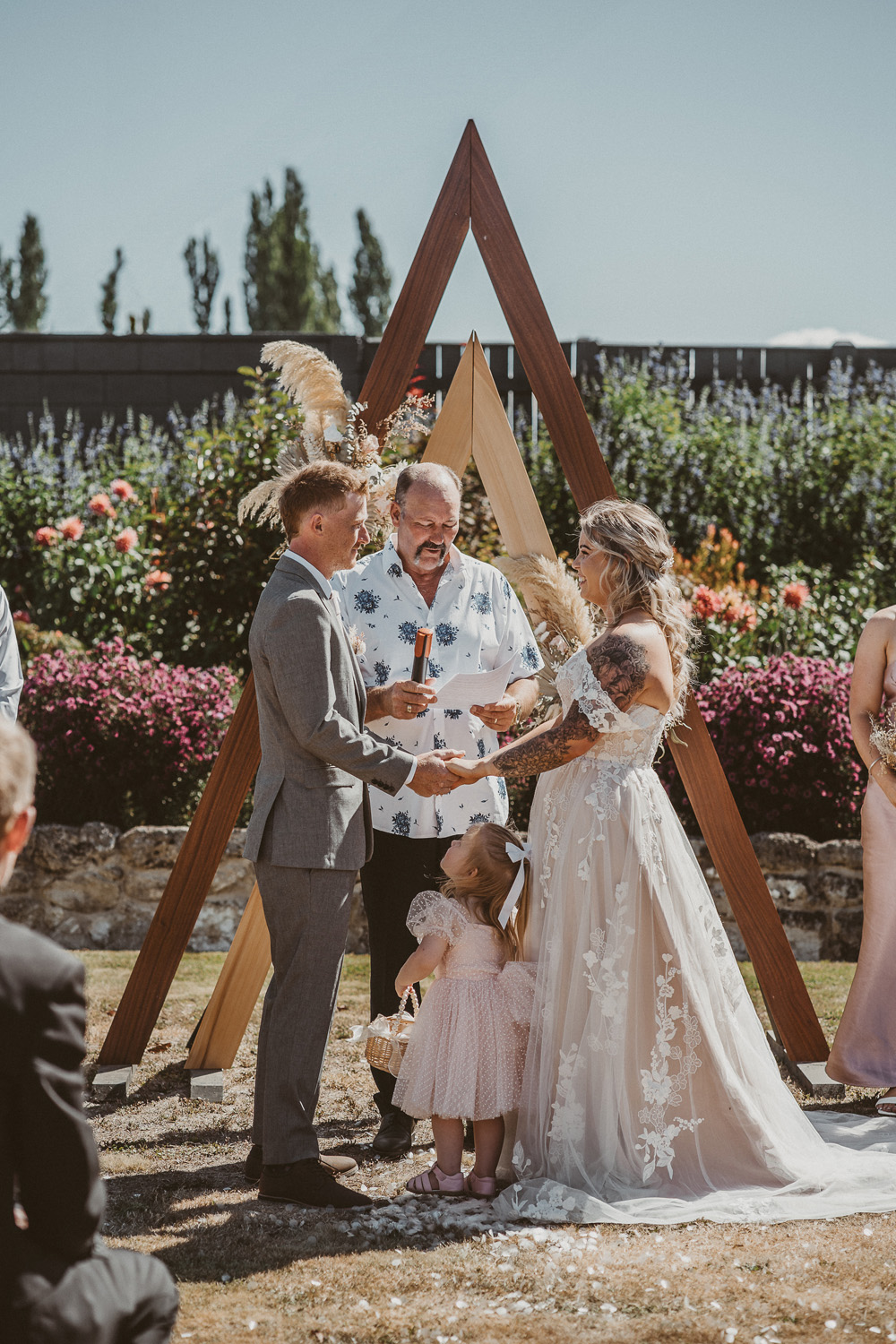 A Joyful Outdoor Wedding on the Family Farm