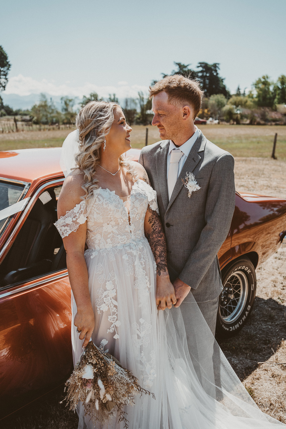 A Joyful Outdoor Wedding on the Family Farm