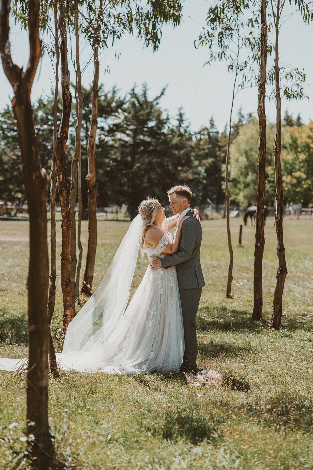 A Joyful Outdoor Wedding on the Family Farm