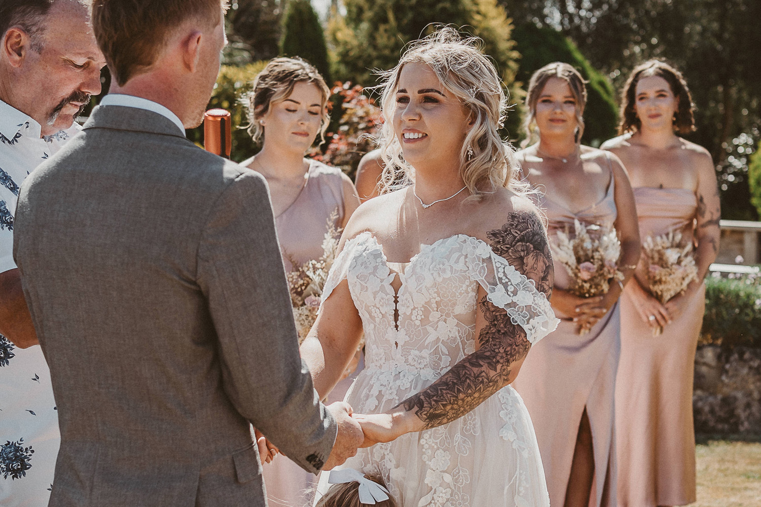 A Joyful Outdoor Wedding on the Family Farm