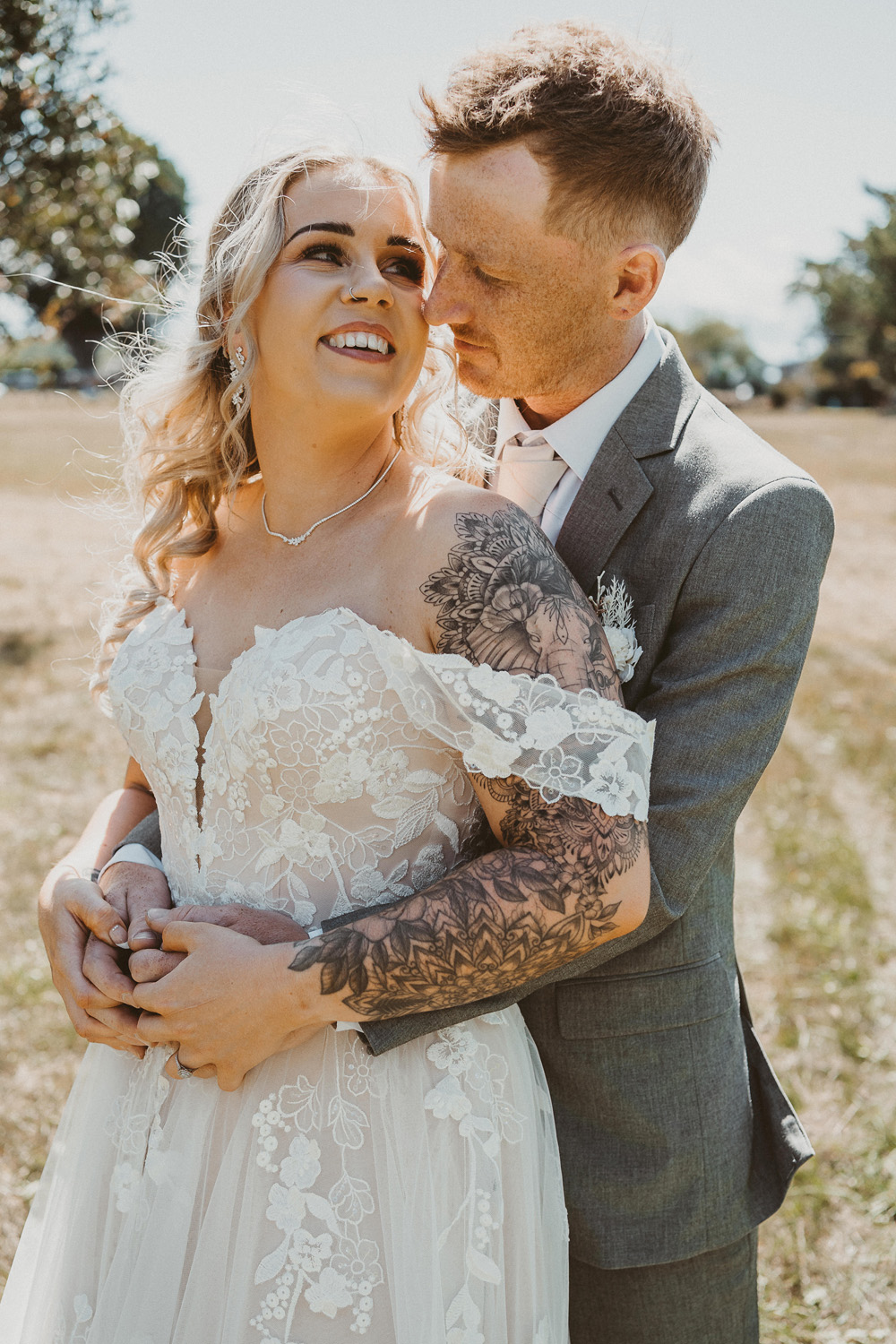 A Joyful Outdoor Wedding on the Family Farm