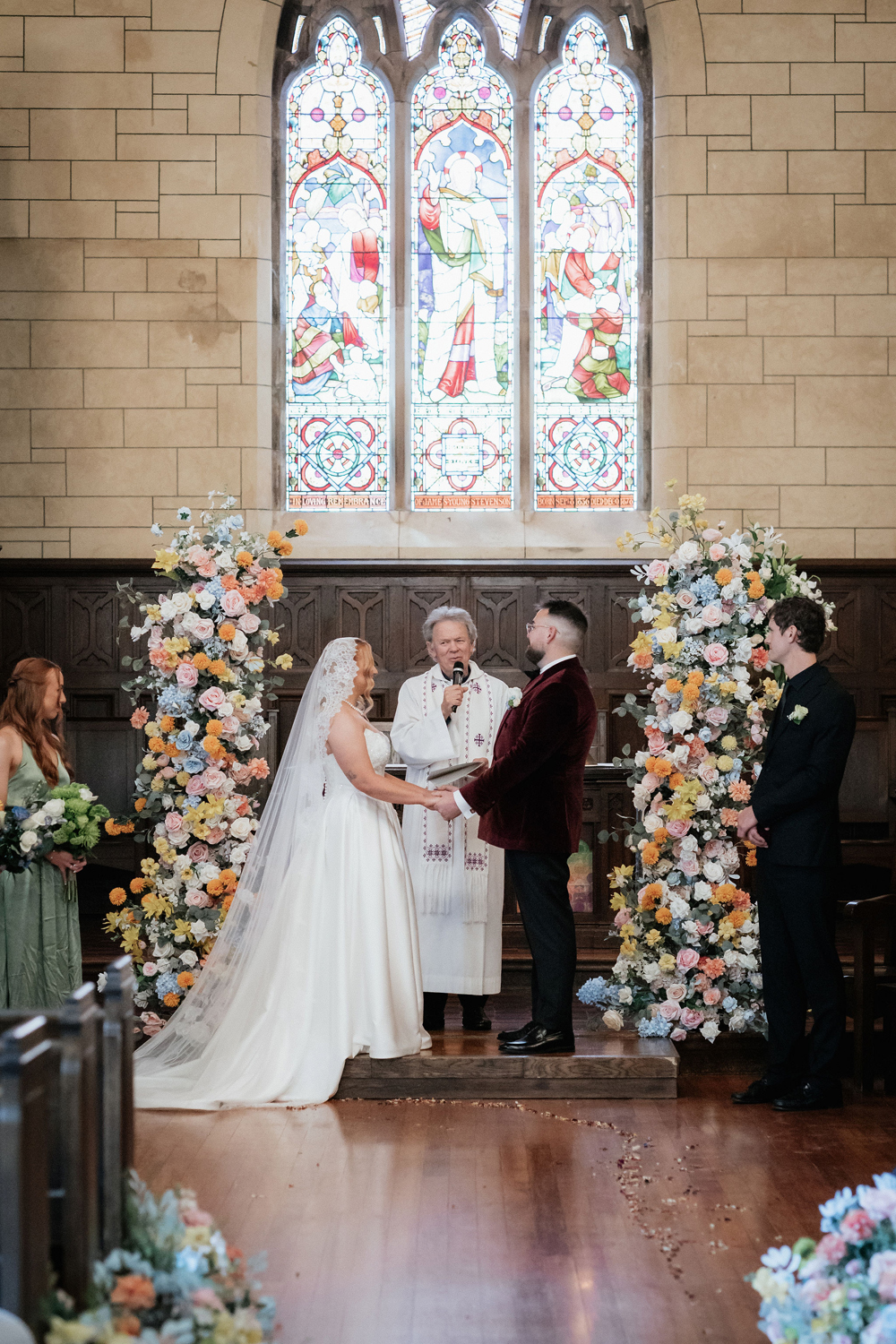 Romantic Church &amp; Estate Wedding in Auckland