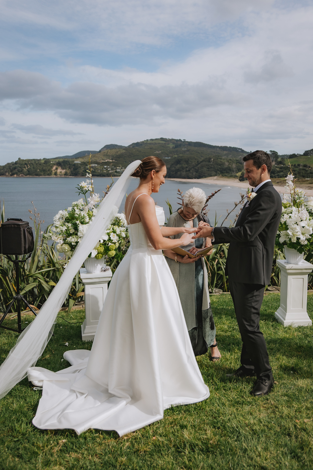 Picturesque Beach Wedding at Orua Beach House